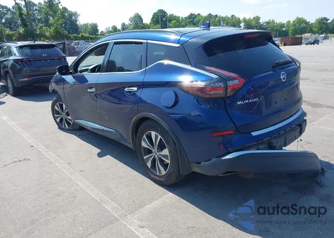 2021 Nissan Murano Sv Fwd z USA, uszkodzony, nr VIN 5N1AZ2BJ3MC132049